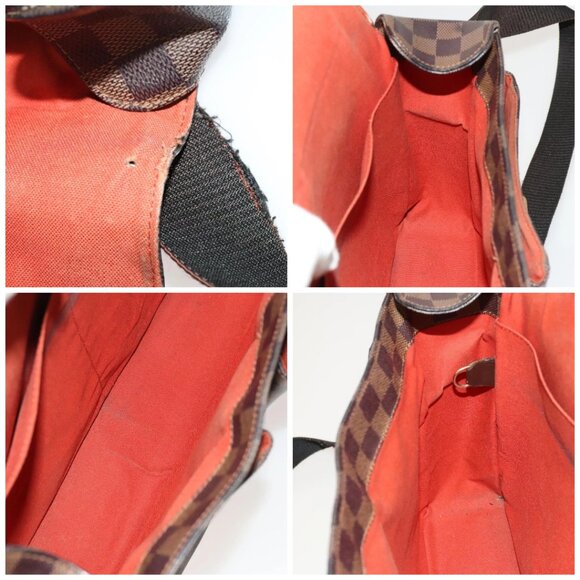 LOUIS VUITTON Damier Ebene Broadway Shoulder Bag N42270 LV Auth bs27810 - Picture 15 of 16